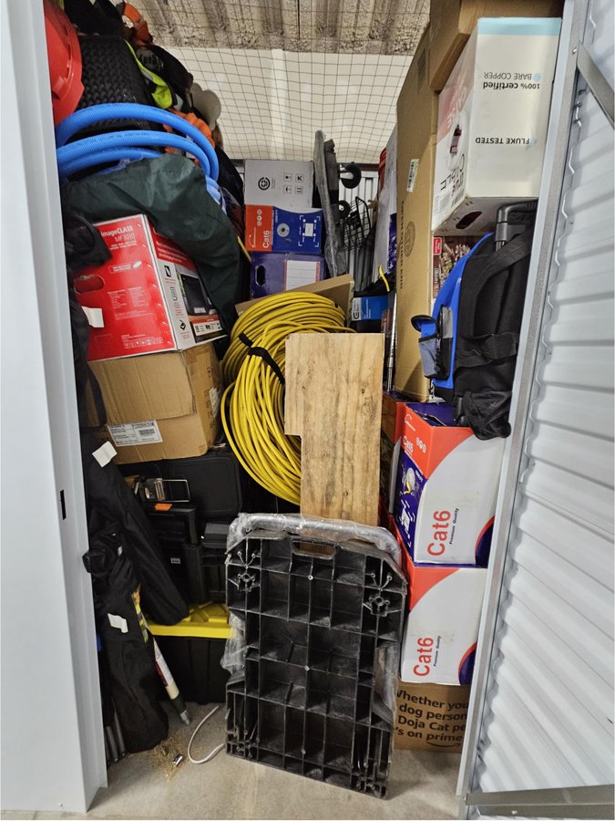 5 x 5 storage unit in Bloomfield, NJ