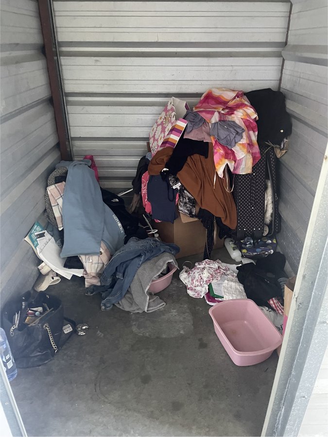 5 x 5 storage unit in San Jose, CA