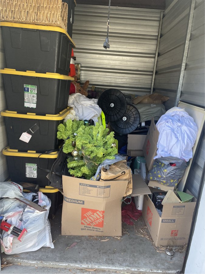 6 x 9 storage unit in San Jose, CA