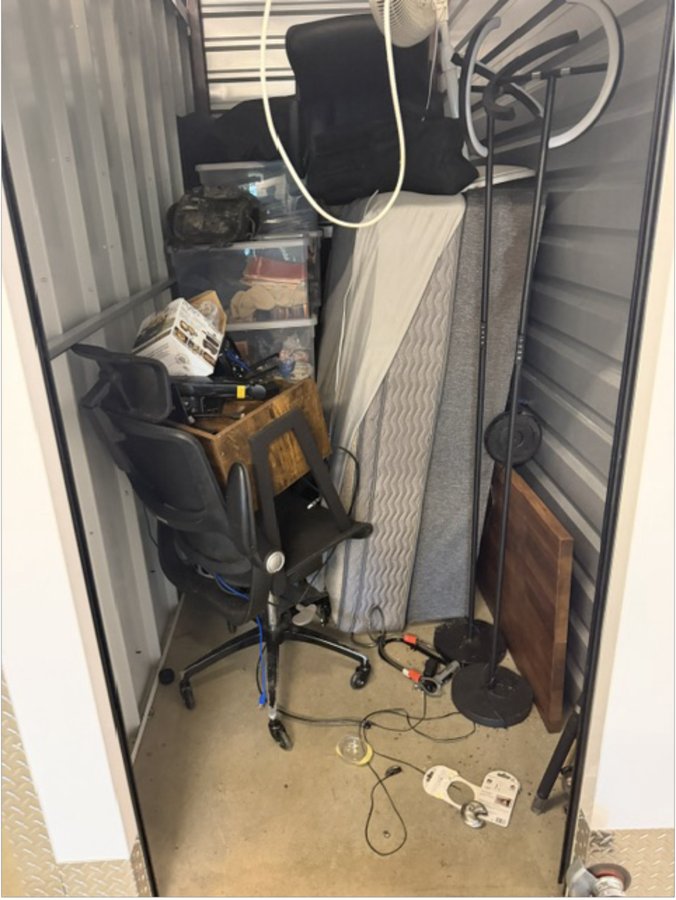 5 x 10 storage unit in Cockeysville, MD