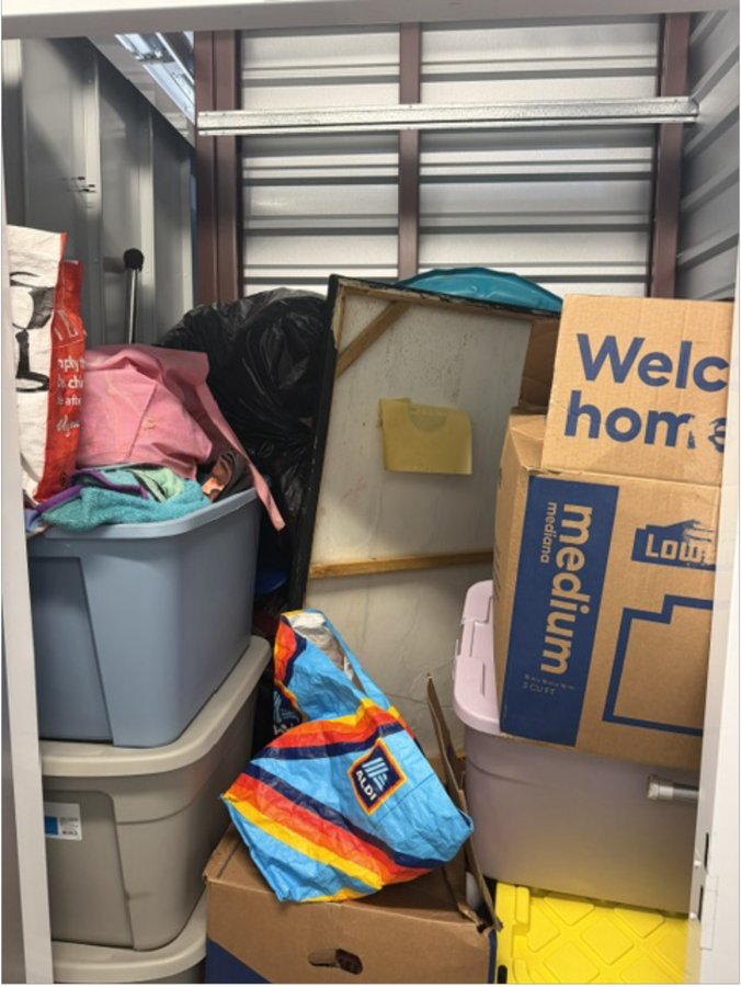 5 x 5 storage unit in Cockeysville, MD