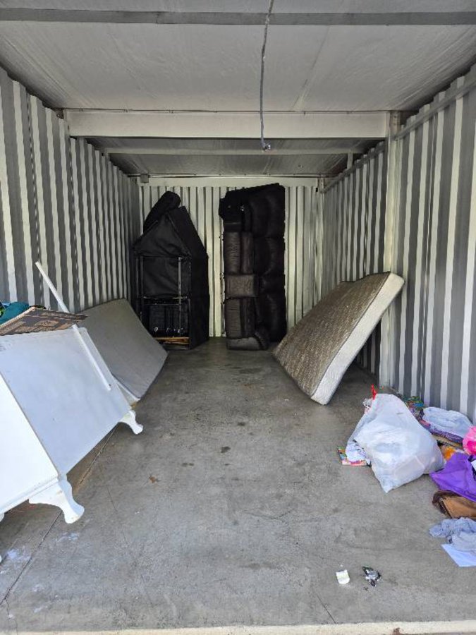 10 x 20 storage unit in Fredericksburg, VA