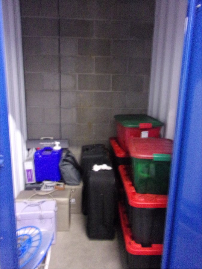 5 x 5 storage unit in Tucson, AZ