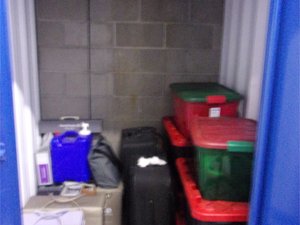 5 x 5 storage unit in Tucson, AZ