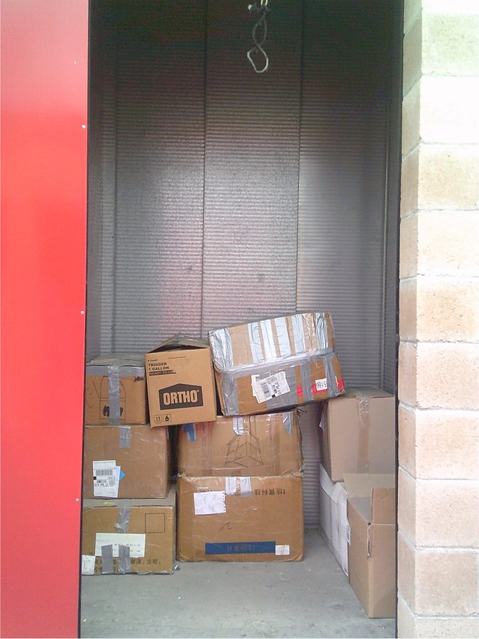 5 x 5 storage unit in Green Valley, AZ