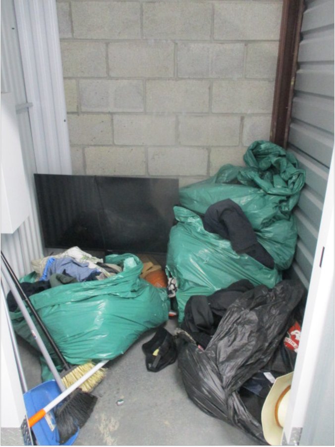 5 x 5 storage unit in Wilmington, DE
