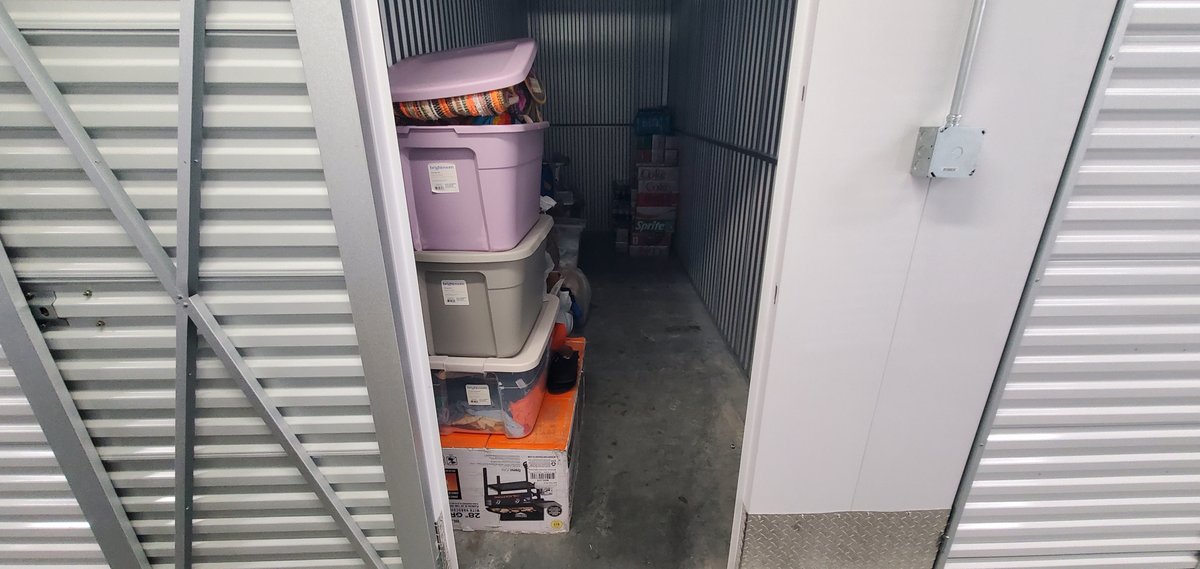 5 x 15 storage unit in Charlotte, NC