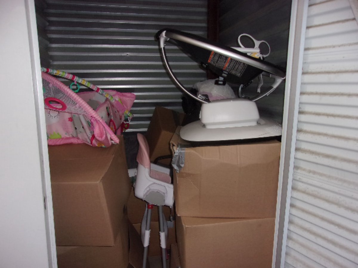 5 x 5 storage unit in Hilliard, OH