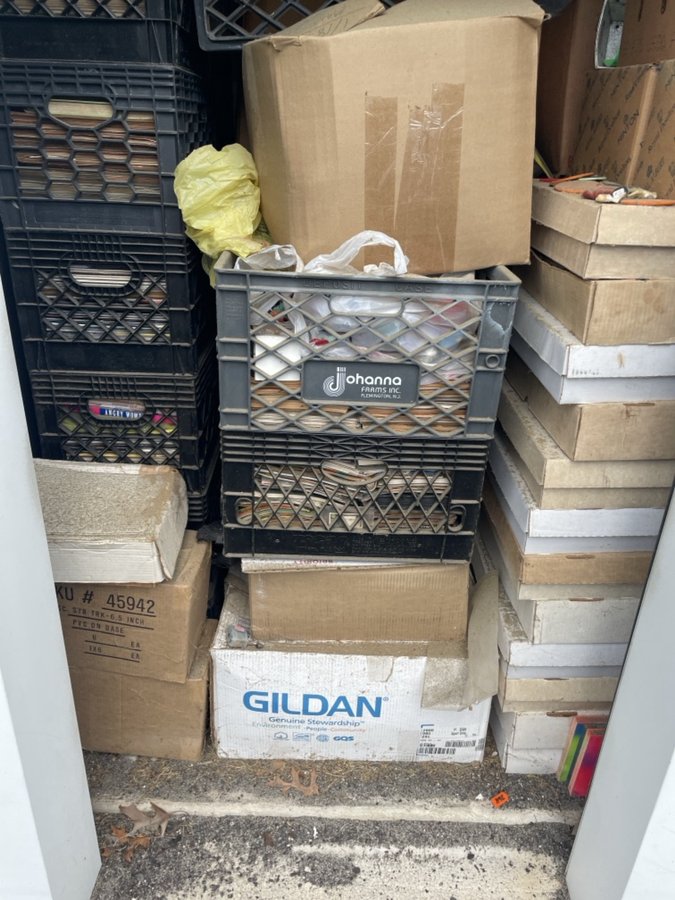 5 x 10 storage unit in Smithville, NJ