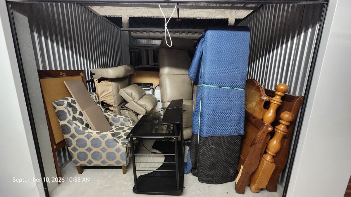 10 x 15 storage unit in Rock Hill, SC