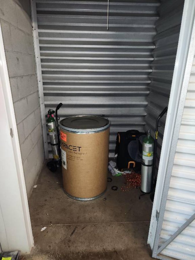 5 x 5 storage unit in Columbus, OH
