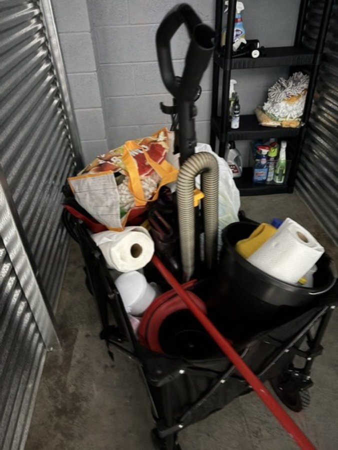 5 x 10 storage unit in Charlotte, NC