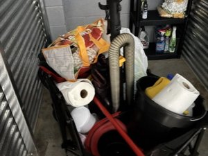 5 x 10 storage unit in Charlotte, NC