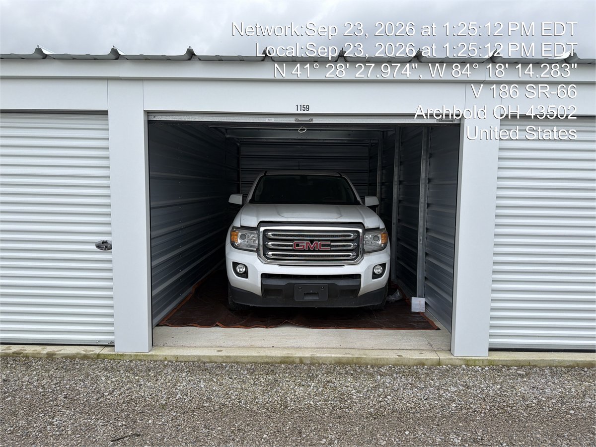 10 x 20 storage unit in Archbold, OH