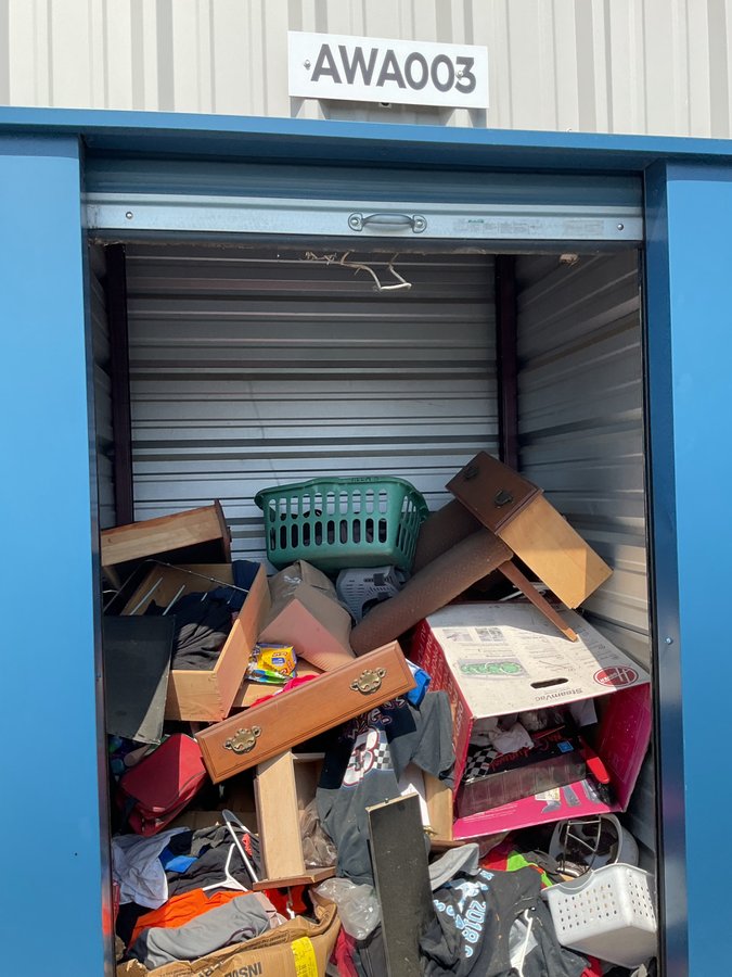 5 x 5 storage unit in Washington, IN