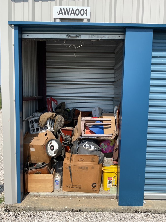 5 x 5 storage unit in Washington, IN