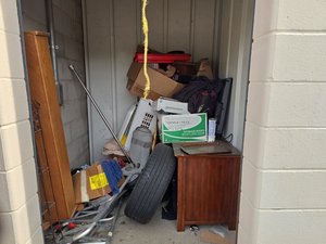 5 x 5 storage unit in Milford, OH