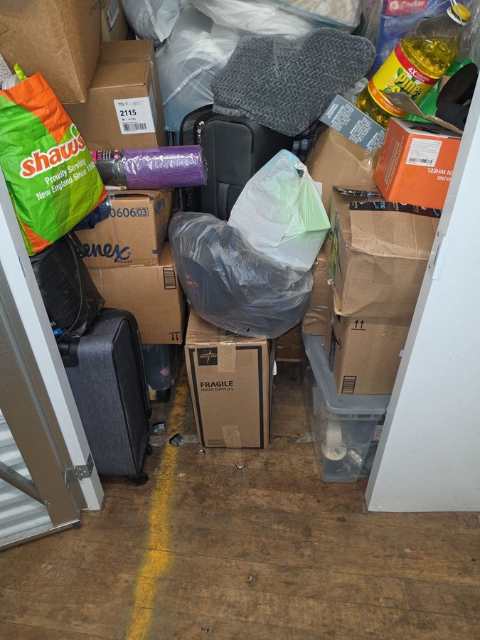 5 x 5 storage unit in Brockton, MA