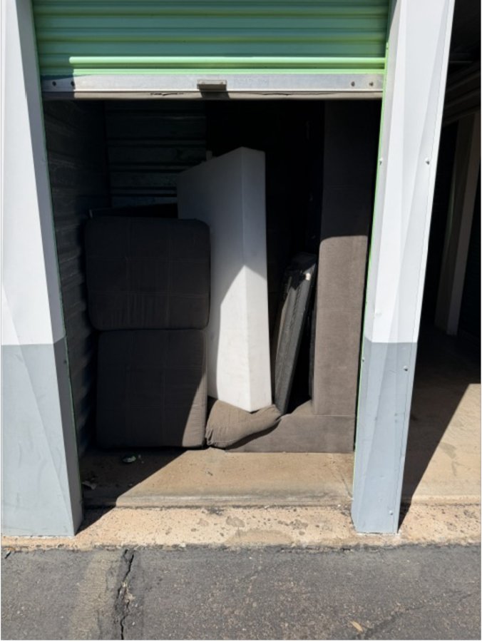 5 x 5 storage unit in Mesa, AZ