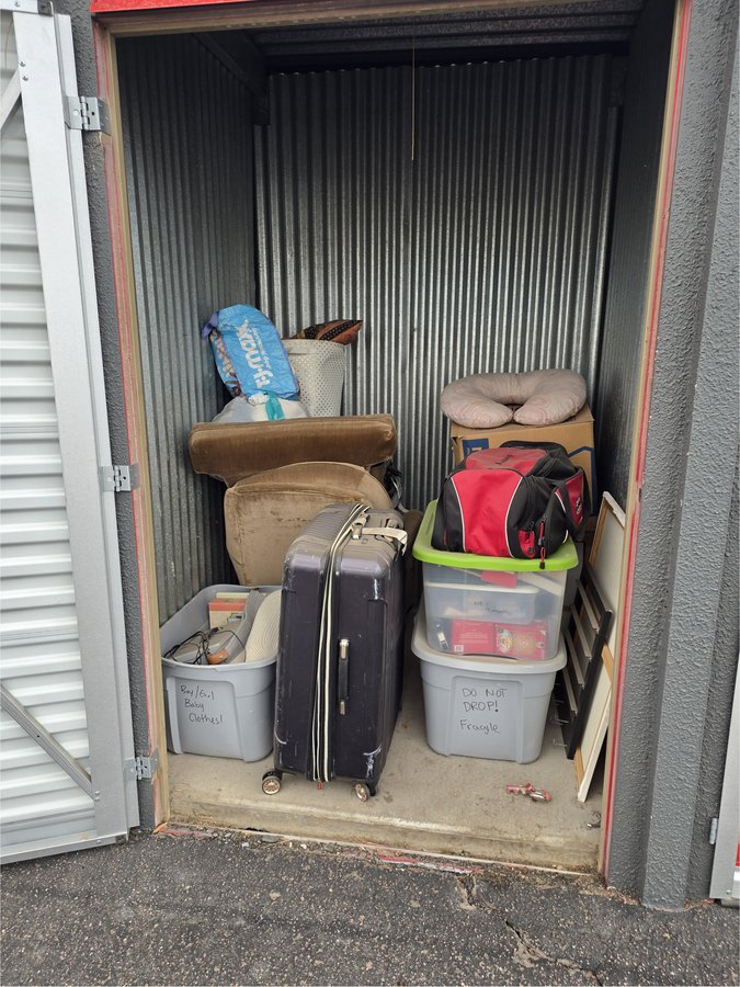 5 x 5 storage unit in Phoenix, AZ