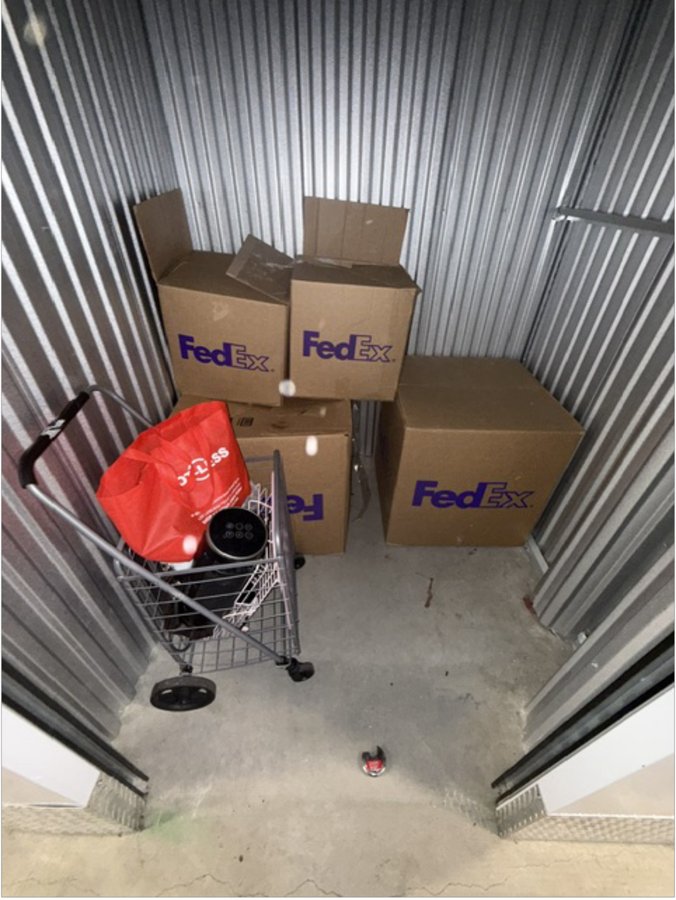 5 x 5 storage unit in Flushing, NY