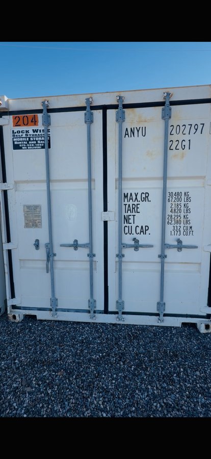8 x 20 storage unit in Silver City, NM