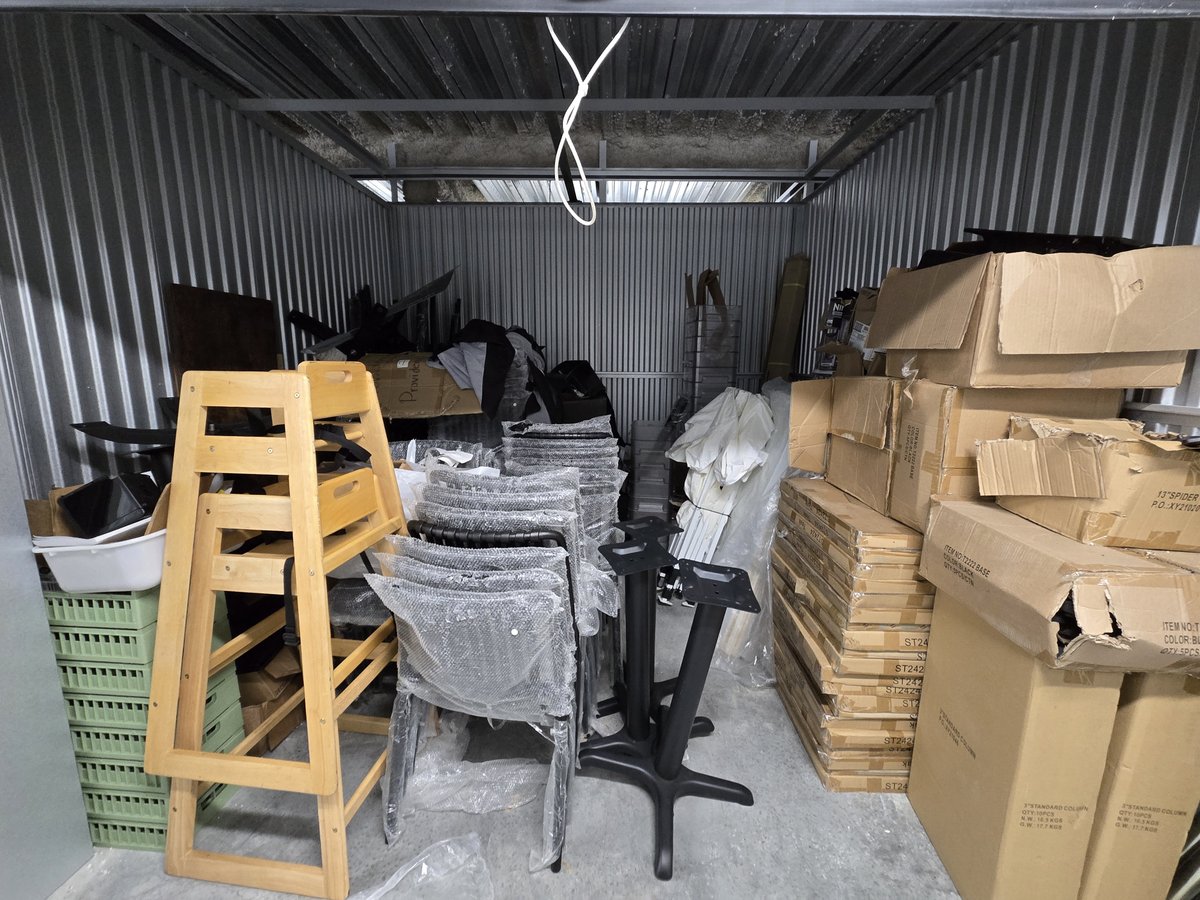 10 x 10 storage unit in Charlotte, NC