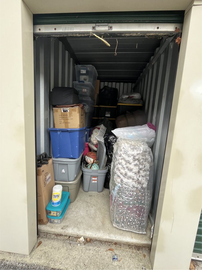5 x 10 storage unit in Garner, NC
