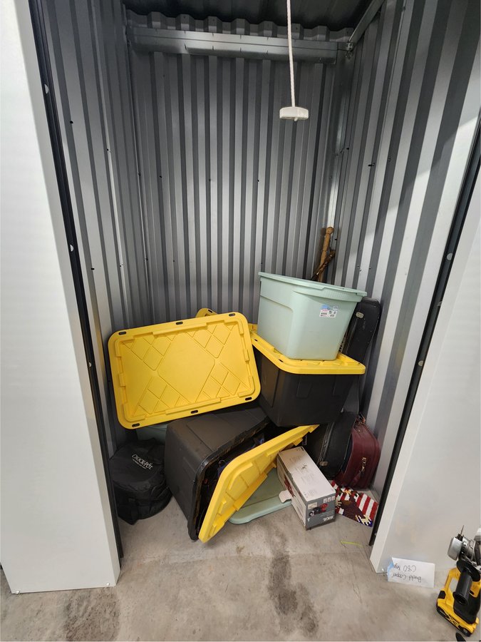 5 x 5 storage unit in West Jordan, UT