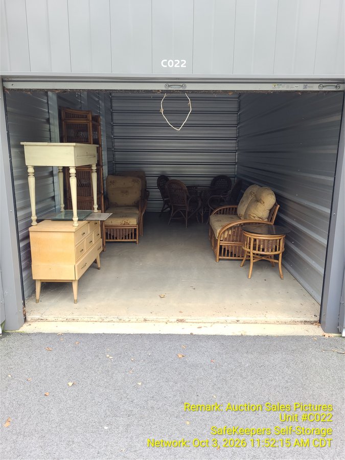 10 x 20 storage unit in Springdale, AR