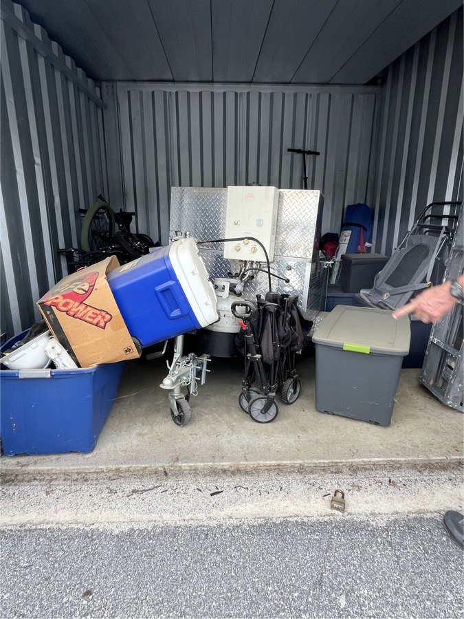 10 x 10 storage unit in Garner, NC