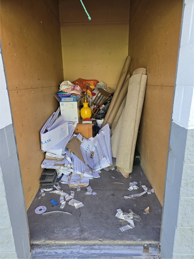 5 x 10 storage unit in Dunmore, PA