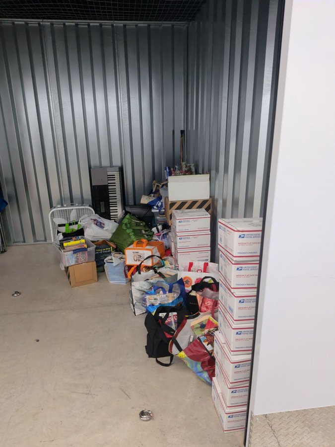 10 x 10 storage unit in Seabrook, NH