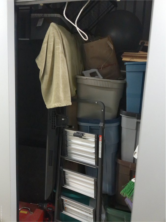 5 x 5 storage unit in Ridgefield, CT