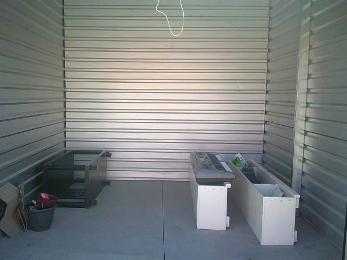 10 x 10 storage unit in Erie, CO
