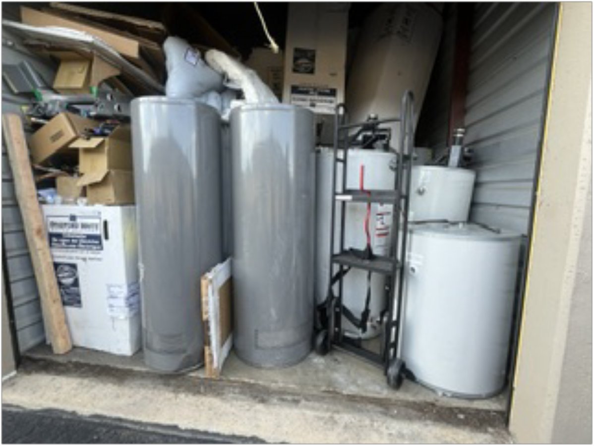 10 x 10 storage unit in Arvada, CO