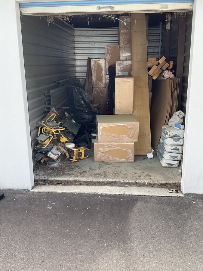 10 x 10 storage unit in Morrisville, NC