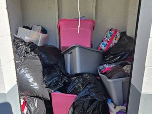5 x 5 storage unit in Louisville, KY