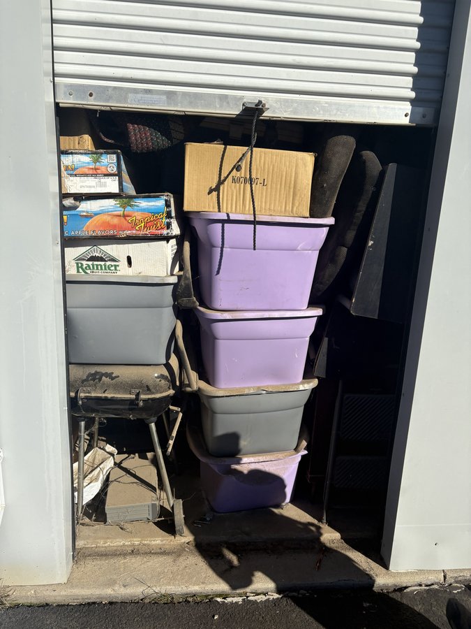 6 x 12 storage unit in Bennett, CO