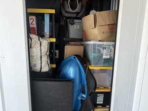 5 x 5 storage unit in San Jose, CA