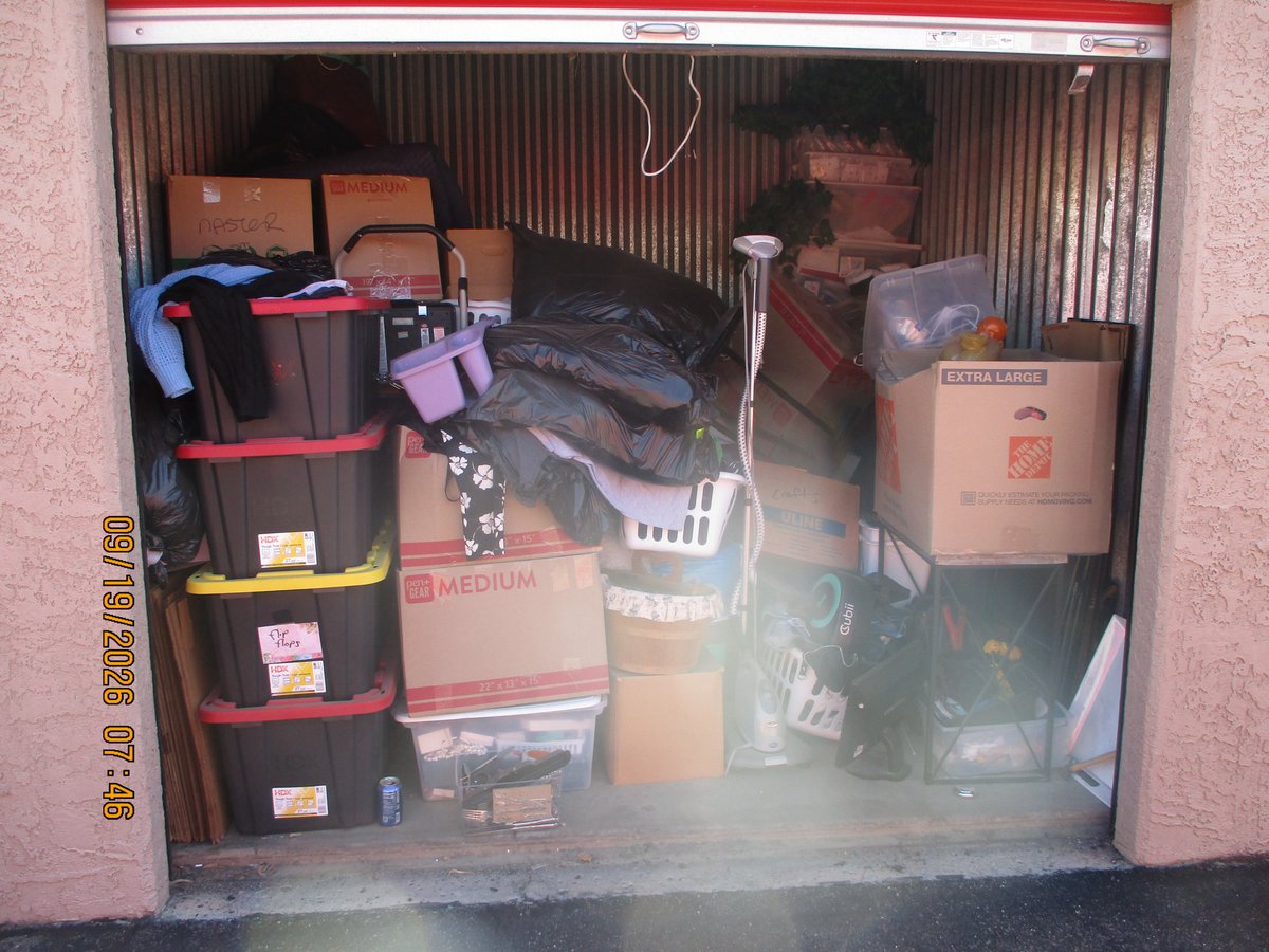 10 x 10 storage unit in Mesa, AZ