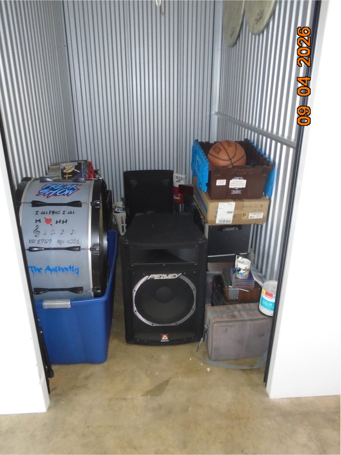 5 x 8 storage unit in Chattanooga, TN