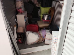 5 x 10 storage unit in Johnston, RI