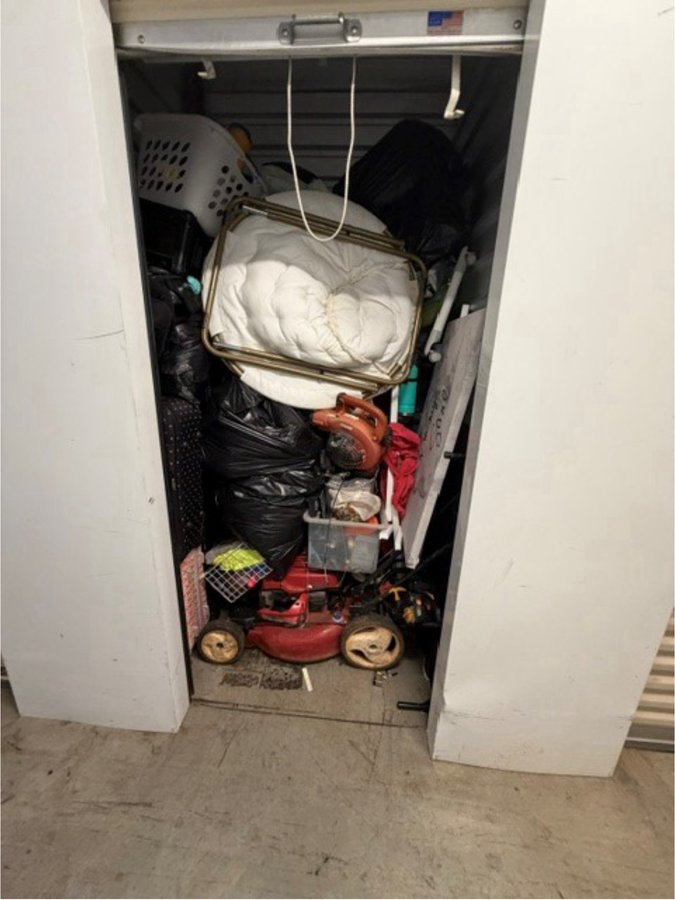 5 x 5 storage unit in Kennesaw, GA