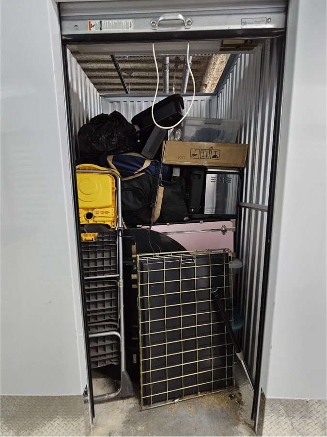 5 x 5 storage unit in Bloomfield, NJ