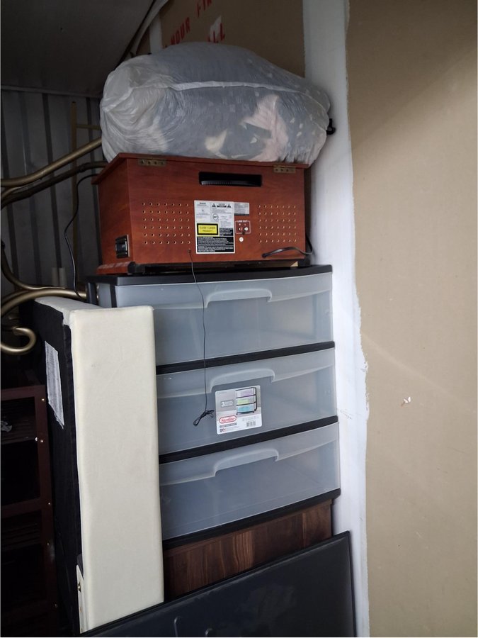10 x 10 storage unit in Cary, NC