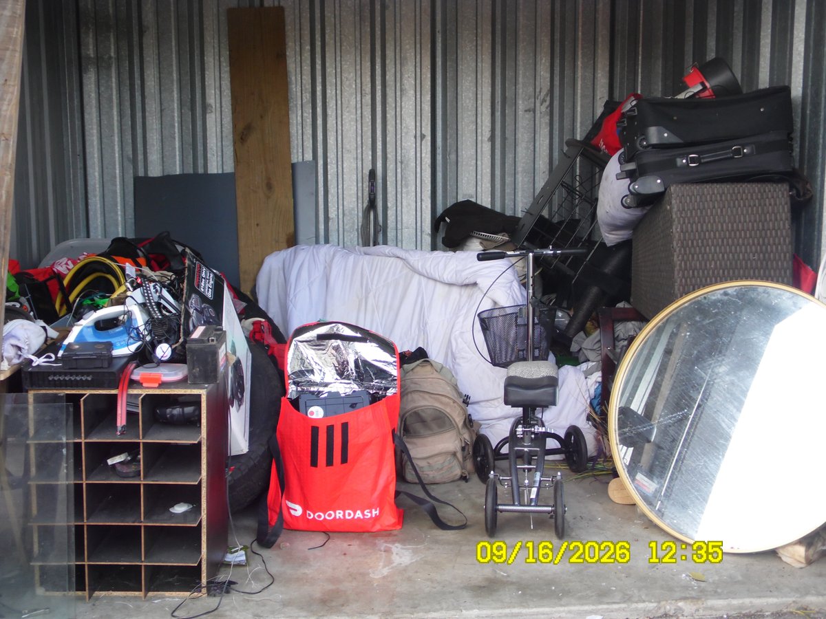 10 x 10 storage unit in Nashville, TN