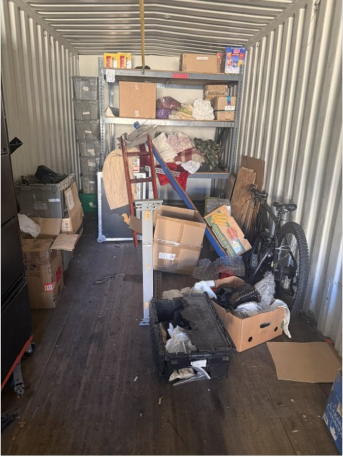 8 x 30 storage unit in Anaheim, CA
