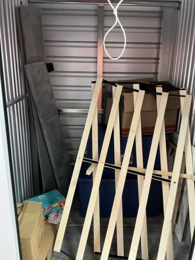 5 x 5 storage unit in North Las Vegas, NV