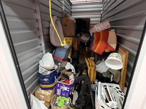 5 x 12 storage unit in Bangor, ME